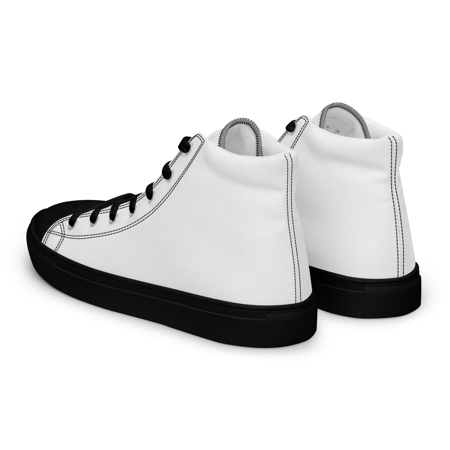 Men’s high top canvas shoes