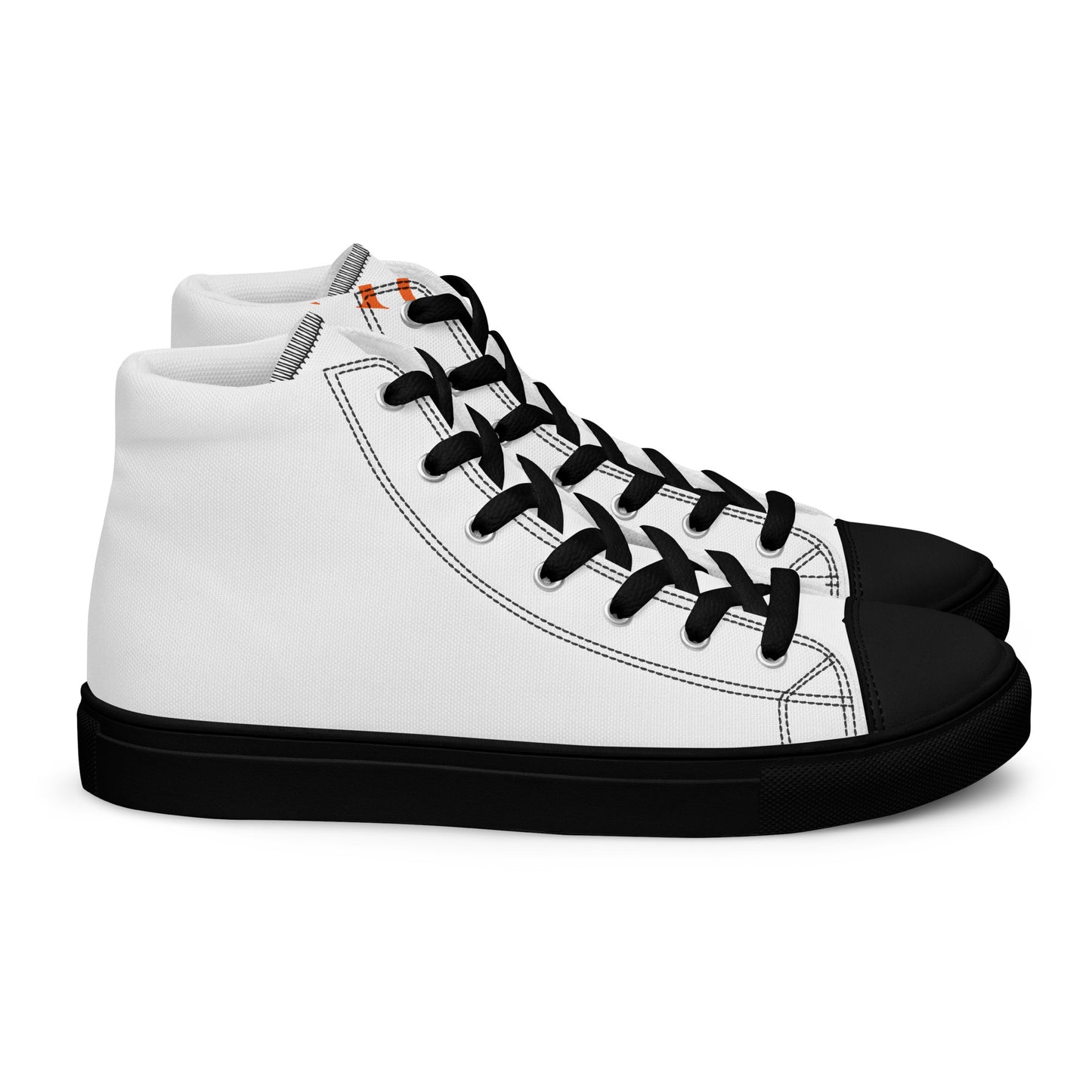 Men’s high top canvas shoes