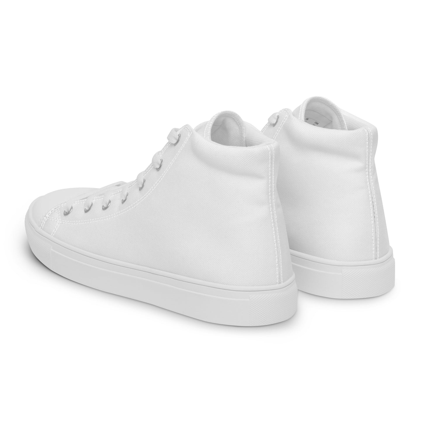 Men’s high top canvas shoes